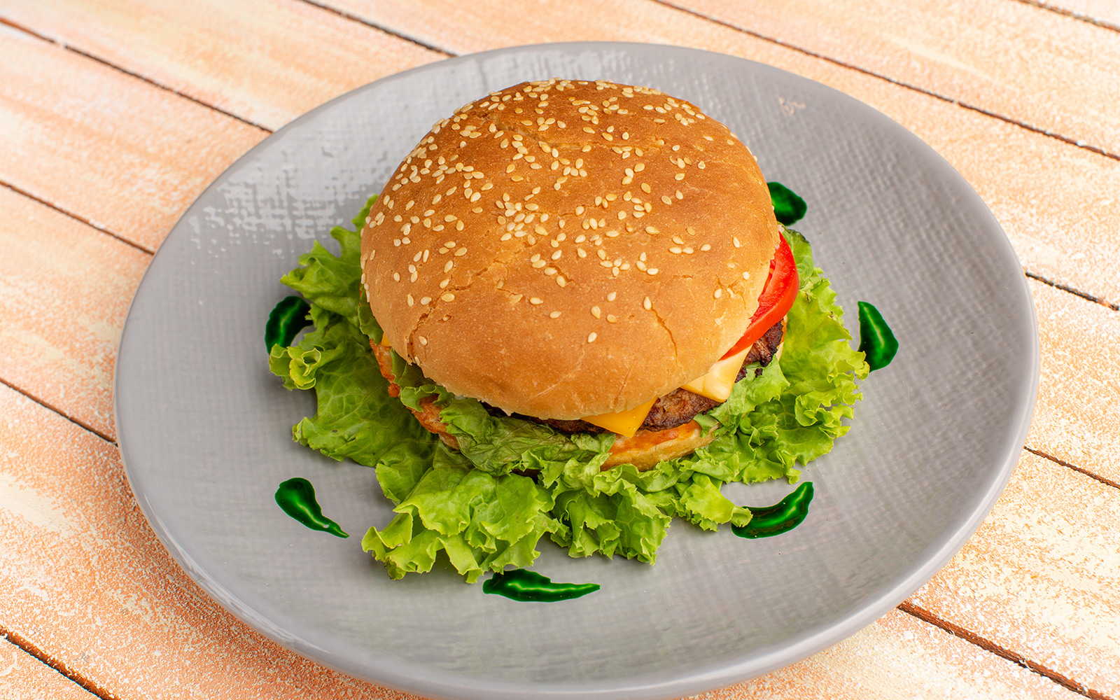 برگر بروکلی یک غذای گیاهی